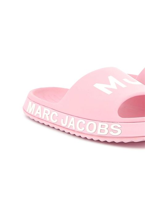 Ciabatte slides con stampa THE MARC JACOBS KIDS | W60529475